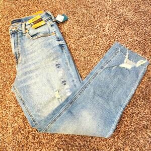 NWT AEROPOSTLE Distressed Stretch Mom Denim Jeans Womens 6 R